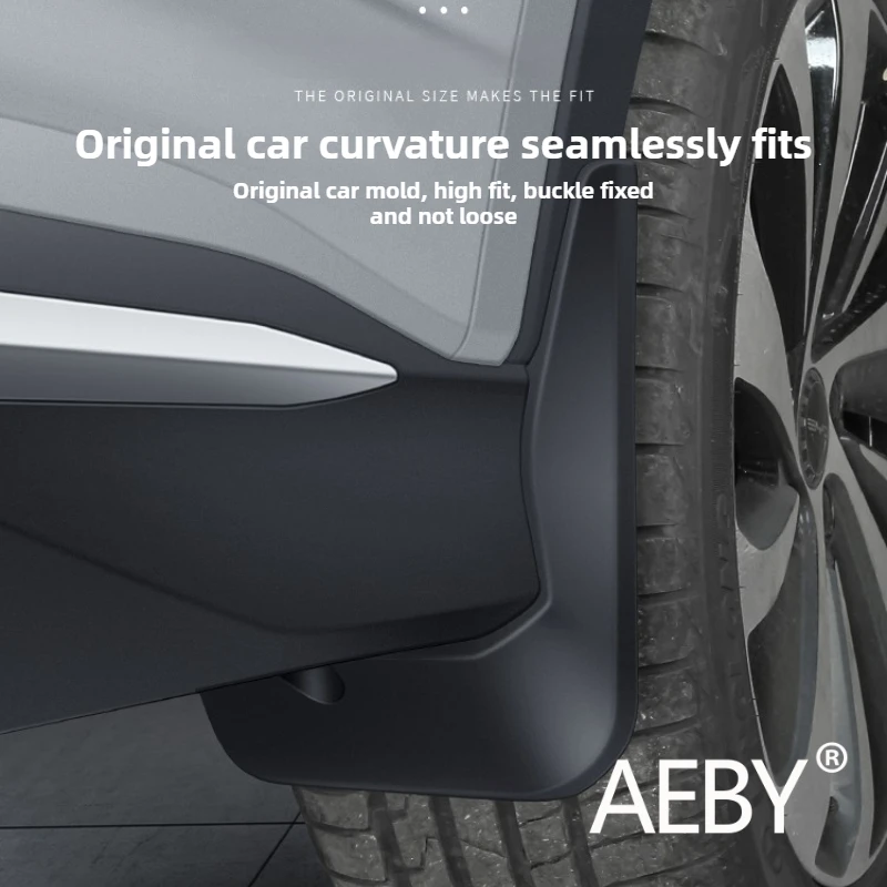 AEBY BYD Seal U DM-i 2020-2025用 マッドガード フェンダー スプラッシュガード マッドフラップ 4個セット フロントリア ホイールアーチ保護カバー
