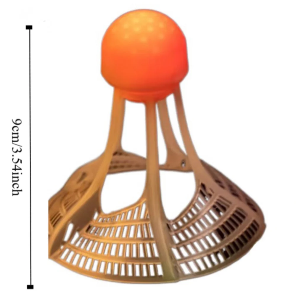 Bolas de iluminação de badminton led iluminadas coloridas bolas de badminton luminosas brilhantes volantes de iluminação leve jogo ao ar livre