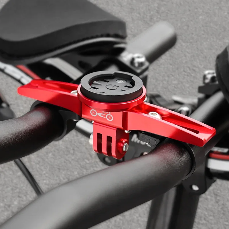 دراجة TT المقود الكمبيوتر جبل 22.2 مللي متر 25.4 مللي متر بقية المقود الكمبيوتر محول تركيب ل Garmin Bryton Wahoo #3