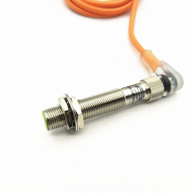 ZJIVNV LM12-T Plug-in Proximity Switch 2m Cable Inductive Approach Sensor Flush/Non-Flush Connector DC 6-36V NPN PNP NO NC 3