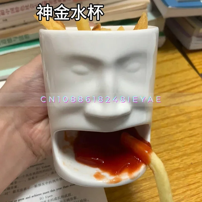 

Кружки, керамические чашки, чашки для печенья большой емкости, креативные и забавные подарки для пар