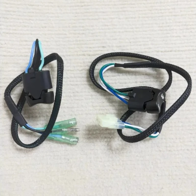 

Front - operation outboard lift switch, outboard lift switch button