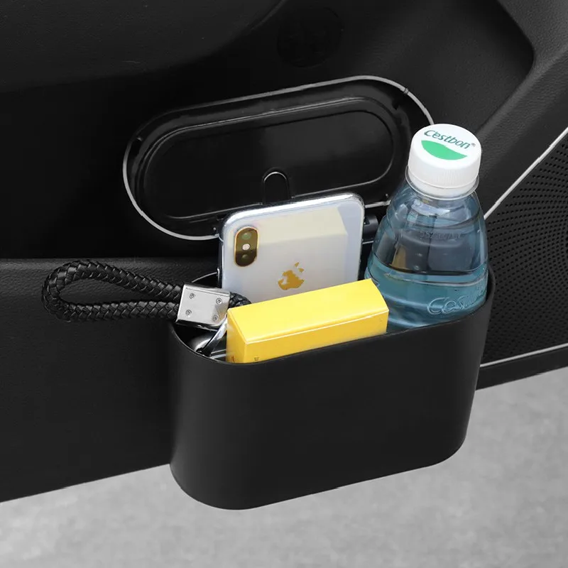 Für Volkswagen VW Golf MK5 Polo Typ 9N 2002 ~ 2009 Auto Tür Sitz Clip Ständer Halter Papierkorb auslaufsicher Mini Mülleimer Zubehör