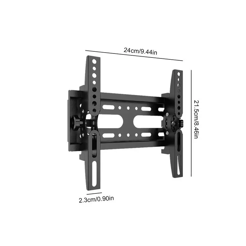 14-43-calowy uchwyt na monitor do telewizora Uniwersalny, niskoprofilowy, płaski uchwyt ścienny do telewizora Regulowany stojak na telewizor z