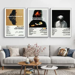 PartyNextDoor Rap Music Star Album Cover Poster Prints  Wall Art Painting Picture Photo Gift  Room Home Decor