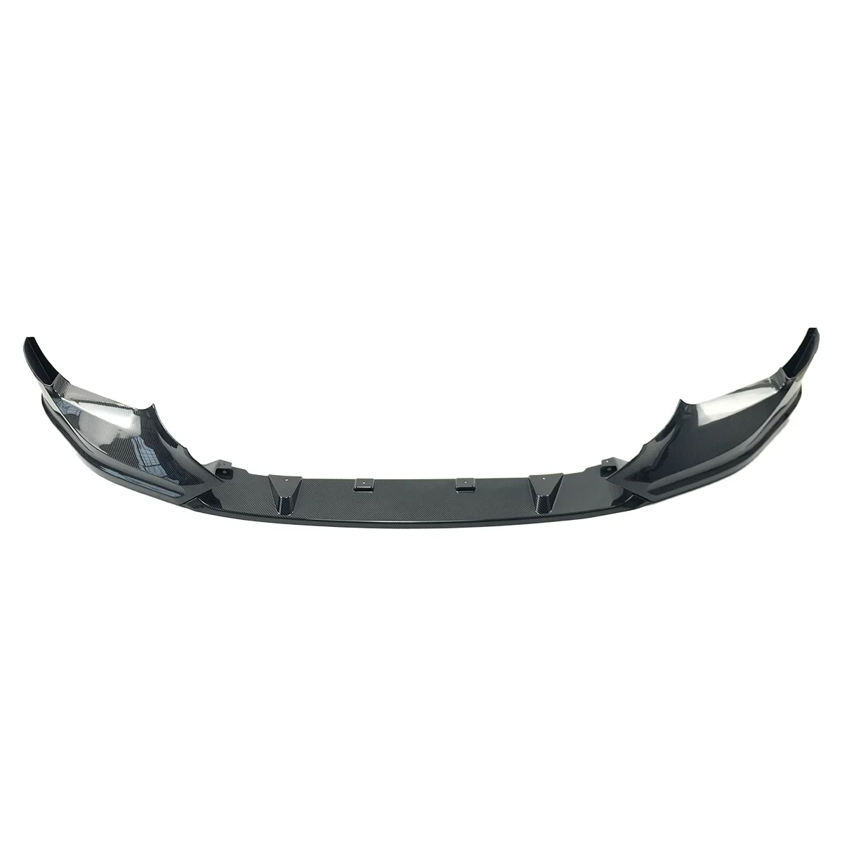 Per BMW F90 M5 M5C 2018-2020 paraurti anteriore per auto Spoiler laterale Splitter diffusore Guard Trim nero lucido aspetto in fibra di carbonio