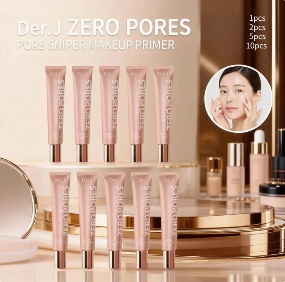 Base de maquillage pour le visage Nature Rose Essence, correcteur durable pour minimiser les pores, contrôle de l'huile, pour fond de teint finition mate