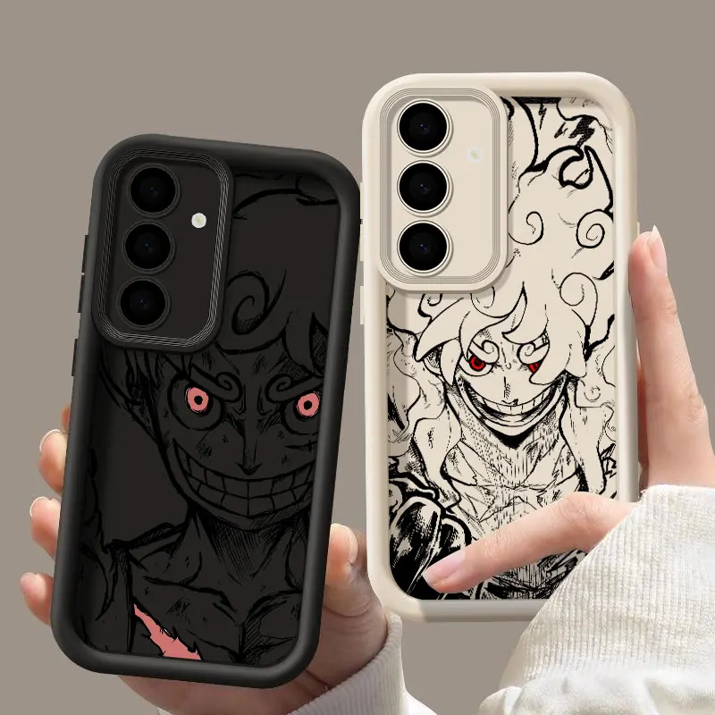 S 24 25 Phone Case For Samsung Galaxy S24 S23 S21 S20 Fe S25 Ultra S22 Plus 5G Shockproof Back Cover Ones Roronoa P-Pieces Zoros