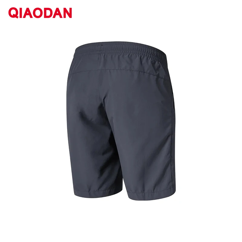 QIAODAN Man Casual Shorts 2026 Summer Breathable Running Five Inch Pants Loose Fit Letter Print Sport Men's Clothing XKZ2381182F
