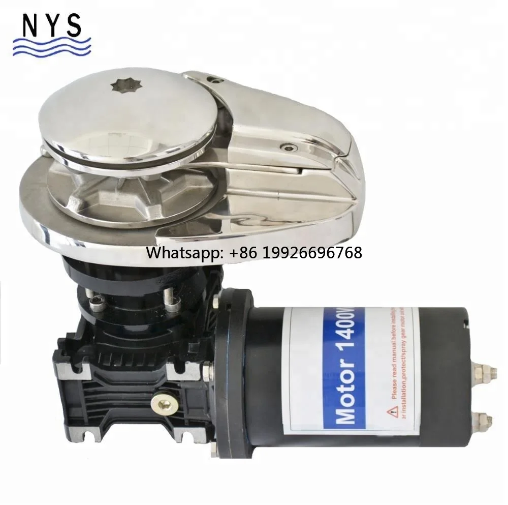 

China Factory Stainless Steel Anchor Windlass DC 800W Vertical Windlass for Boat manufacturer