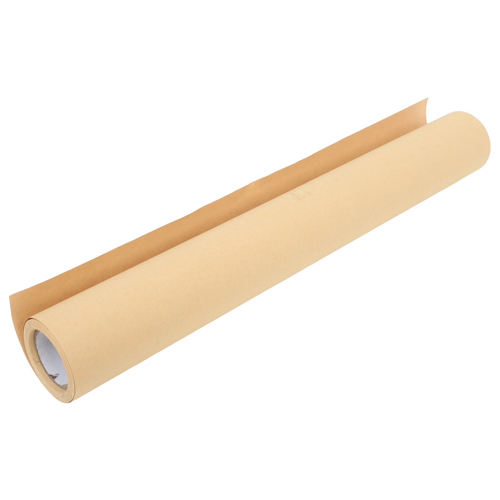 لفة ورق تغليف كرافت ورق كرافت متين لتغليف الهدايا على شكل زهرة ومشاريع فنية عتيقة أنيقة وسميكة