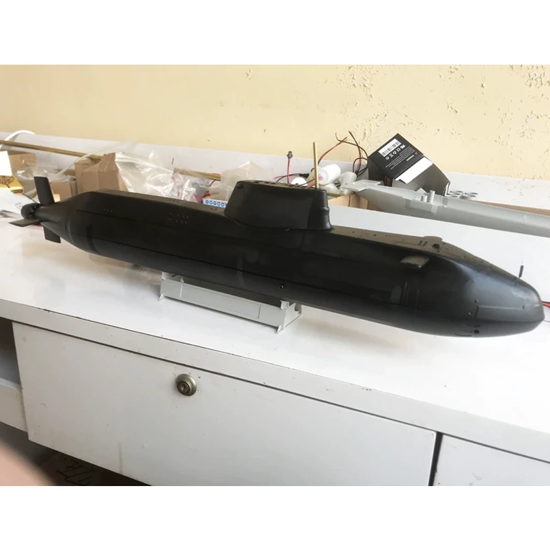 1/144RC Remote Control Submarine Submarine Model Dynamic Can Be Launched Custom Airtight Compartment Smart Submarine