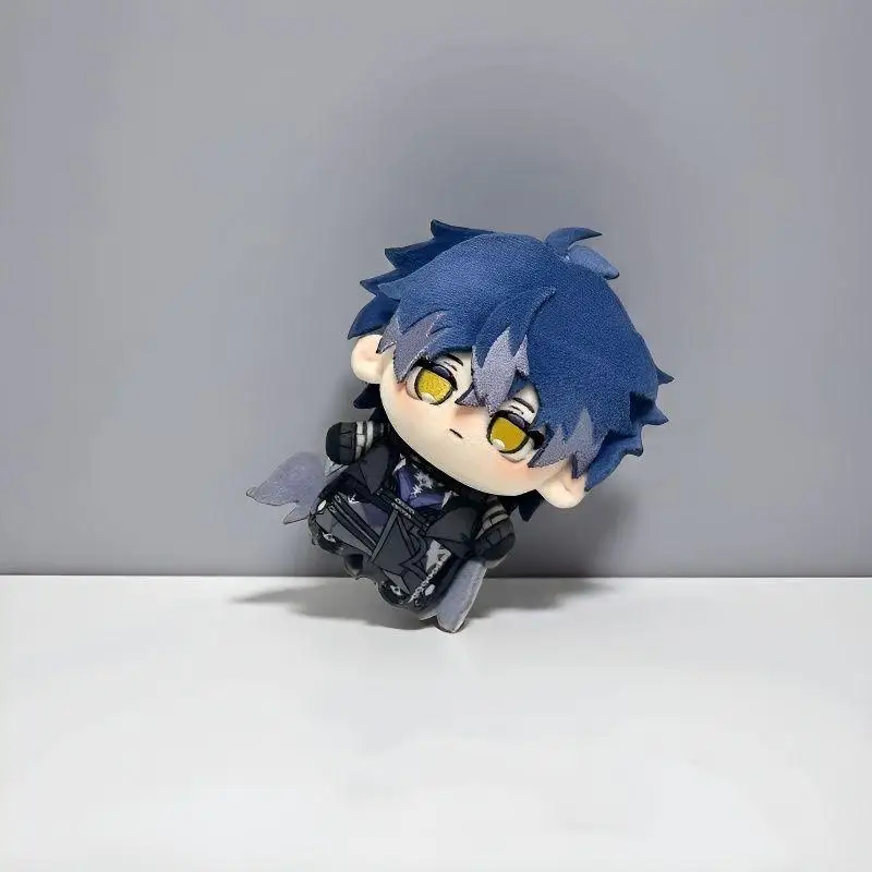 Genshin Impact Game Merchandise 10Cm Flins Cotton Doll Backpack Zipper Decoration Plush Keychain Decompress Festival Gift