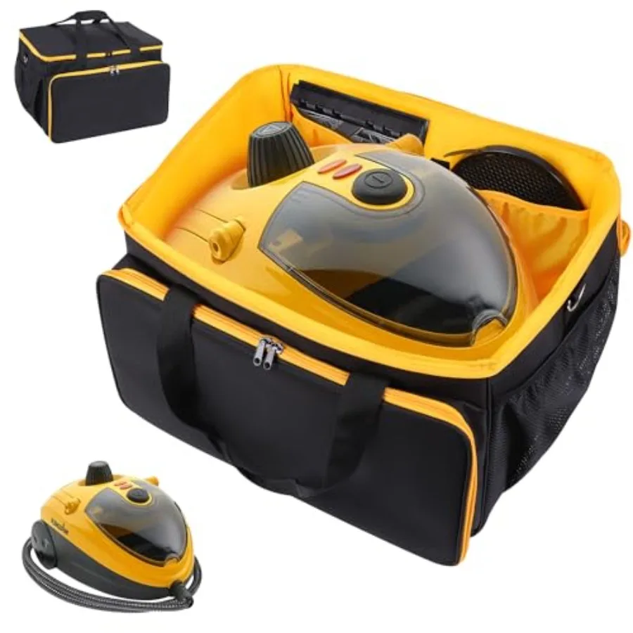

Регулируемая сумка для хранения, совместимая с пароочистителем Wagner Spraytech C900134, портативная сумка для пароочистителя с дополнительными карманами для хранения