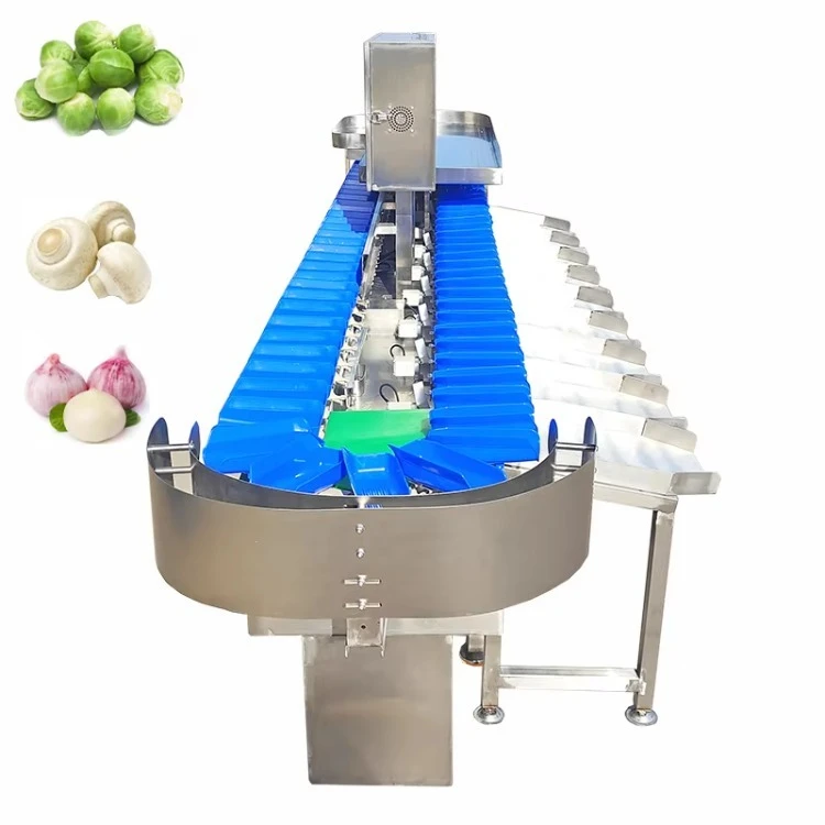 Automatic Weighting Scale Chicken Wings and Meat Weight Sorting Seafood Weighing Sorting Machine