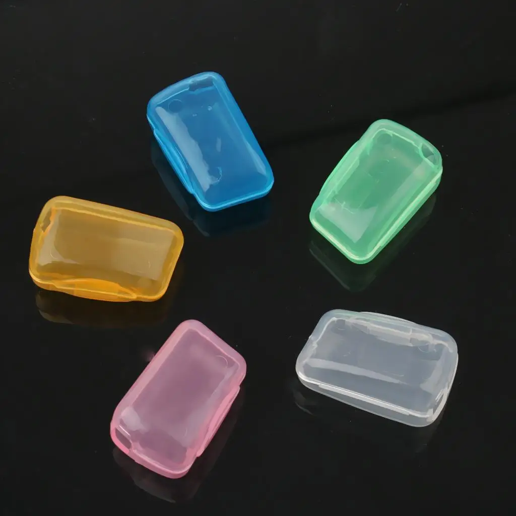 Toothbrush Head Caps Plastic Travel Toothbrush Cover Case Holder for Vacation Business Trip Outdoor Activities