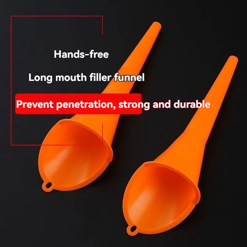 

Пластиковая топливная воронка с длинным горлышком для автомобилей и мотоциклов, многоцелевая, не требует удерживания, утолщенная для моторного масла и топлива.