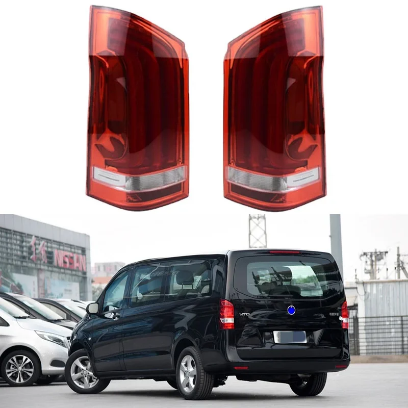 For Benz V-Class Vito W447 W448 V250 V260 16-21 LED Tail Light Assembly Brake light turn signal reversing light car accsesories