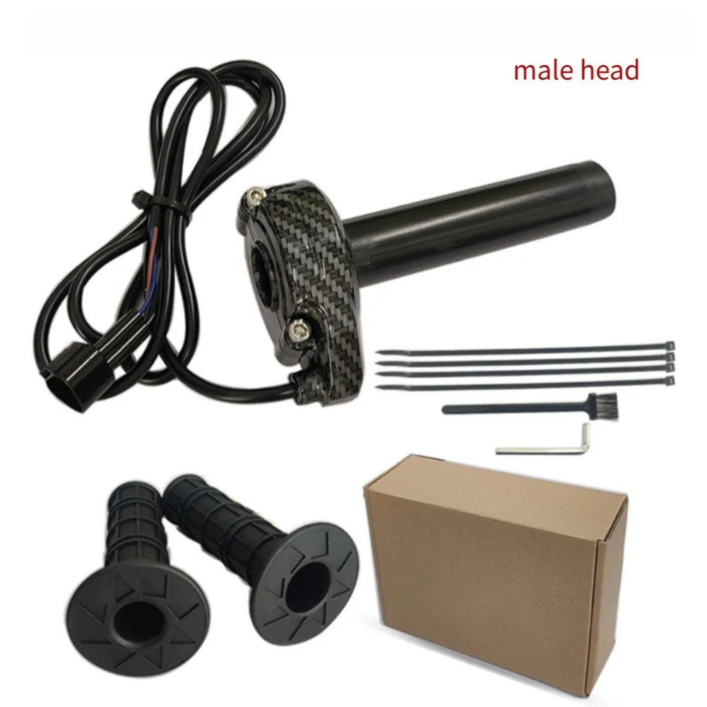 Carbon Fiber Throttle Mechanism for FOR For surron For light Bee Off-Road Electric Motorcycle with 1.5m Wiring