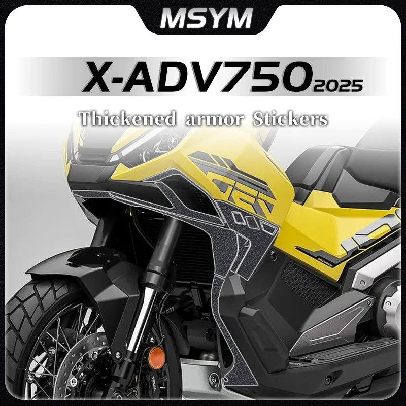 

For Honda X ADV 750 XADV750 xadv750 2025 Thickened armor stickers fuel tank stickers car body pedal stickers parts accessories