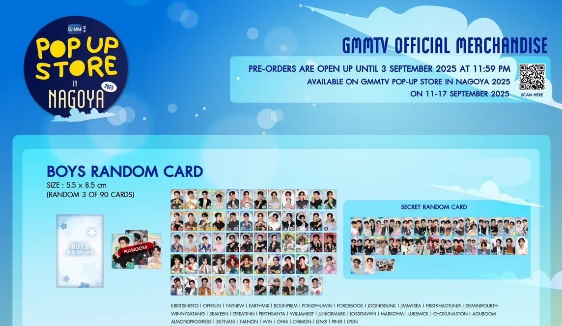 Official Gmmtv Thailand Star LYKN Thame - Po Heart That Skips a
