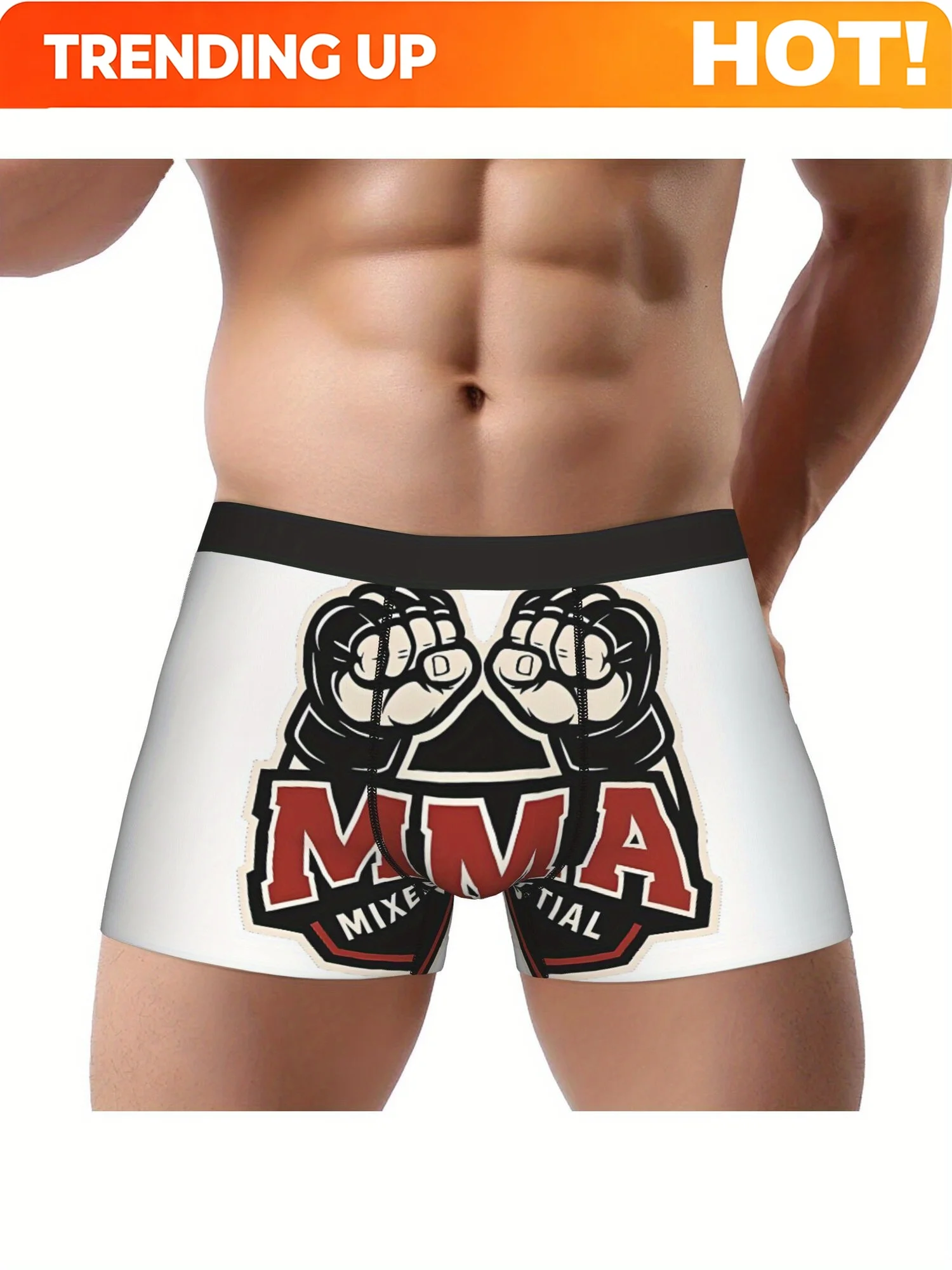 1pc MMA Magnet Underpants Homme Panties Men's Underwear Comfortable Shorts Boxer Briefs