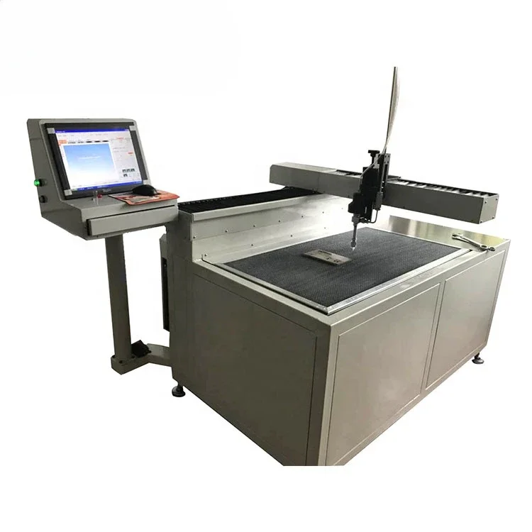 Horizontal Plastic Sponge Foam Latex Sheet Water Jet Cutting Machine for Die Making