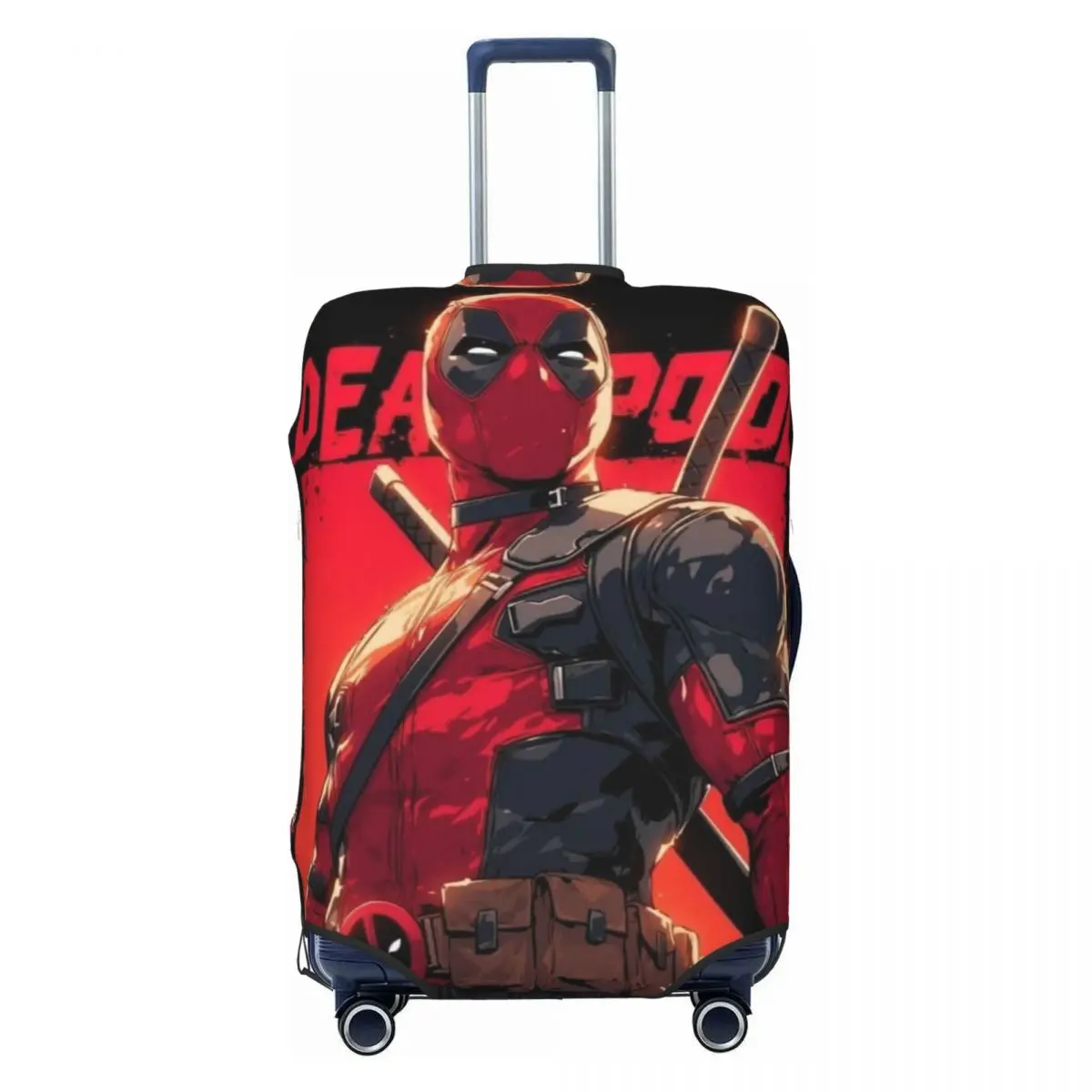 

Custom Deadpool Film Luggage Cover Cute Cool Comics Suitcase Protector Covers Suit For 18-32 inch