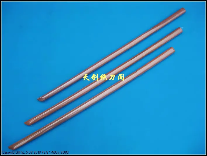 100cm Log Ostrya japonica Japanese Samurai Katana Shingen Vibrating Flap Sword Juhe Dao Aikido Swordsmanship Practice Unsharp