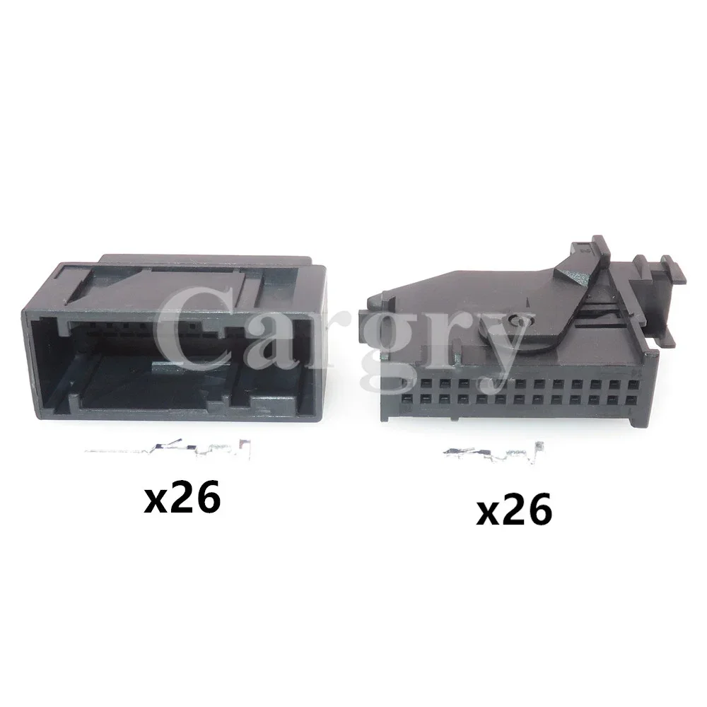 

1 Set 26P Automotive Navigation Instrument Controller Socket AC Assembly For VW 7L6972726 Auto Headlight AFS Module Connector