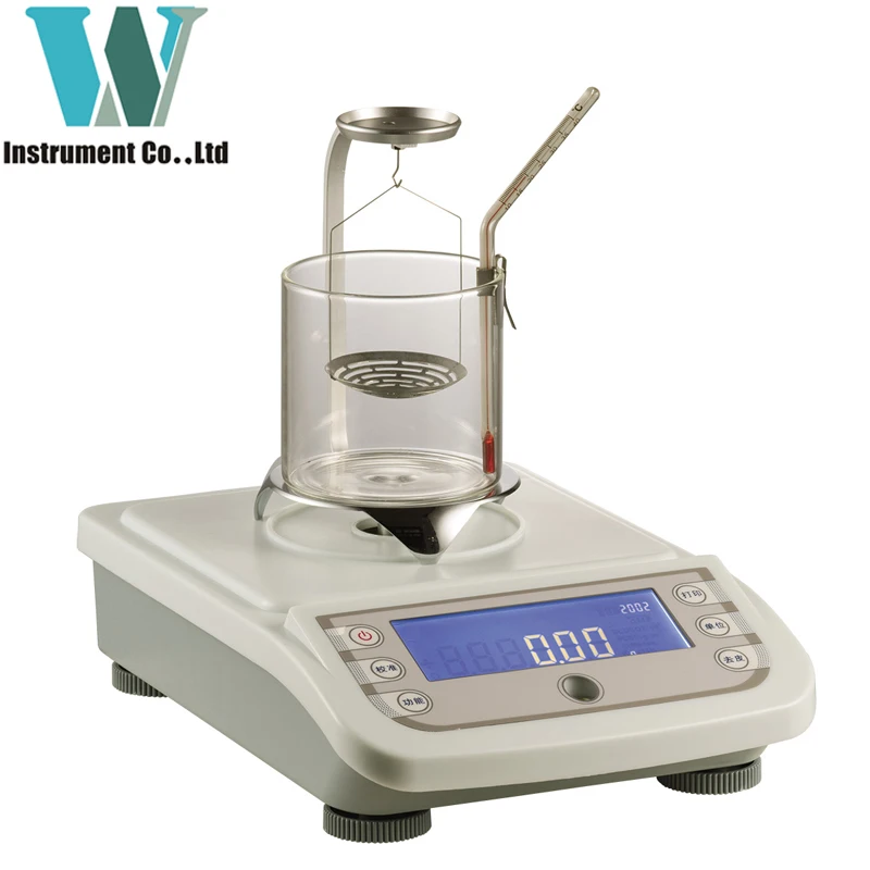 100g 200g 300g 500g 0.01g Lab Hydro Digital Scale Specific Gravity Gem Gold Jewelry Solid Liquid Density Test Electronic Balance