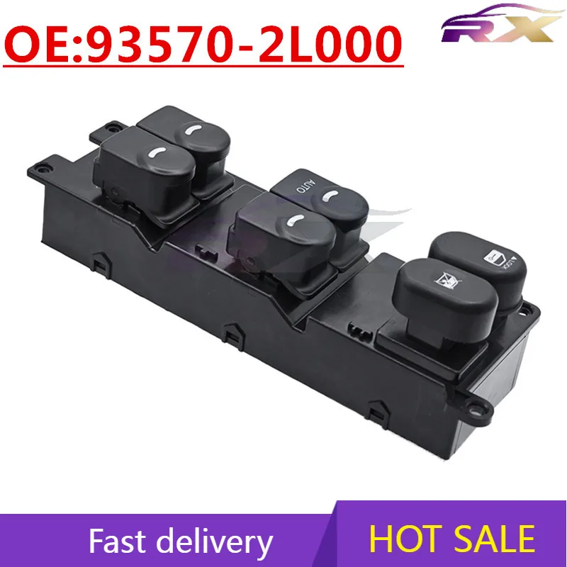 

OEM:93570-2L000 Suitable For 2008-2011 Hyundai i30 power window switch glass lifter switch