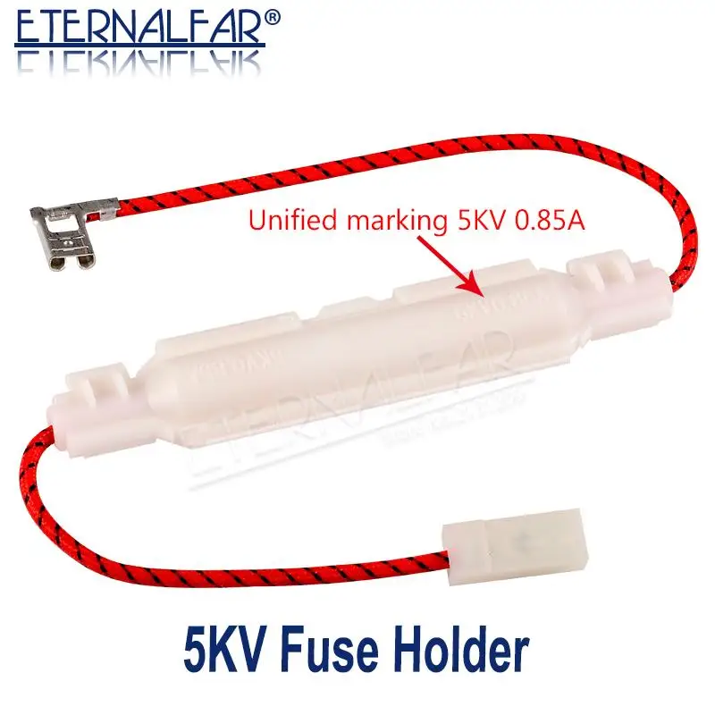 5kV 0.85A 850mA 0.9A 0.8A 0.75A 0.7A 0.65A ฟิวส์แรงดันสูงสำหรับเตาอบไมโครเวฟสากล Fuse Holder เตาอบไมโครเวฟอะไหล่