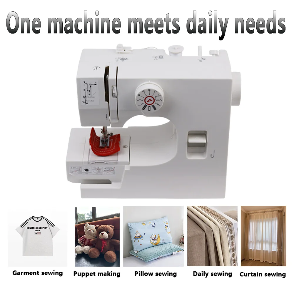 

SM-825 бытовая многофункциональная портативная ножная мини-настольная электрическая швейная машина