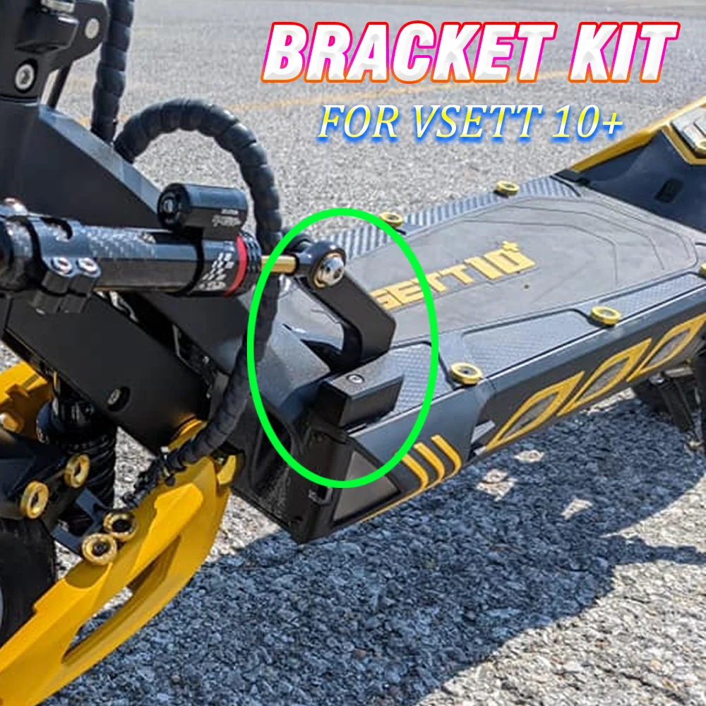 

For VSETT 10+ Electric Scooter Directional Steering Damper Bracket kit Increase High Speed Stability Safety Spare Parts