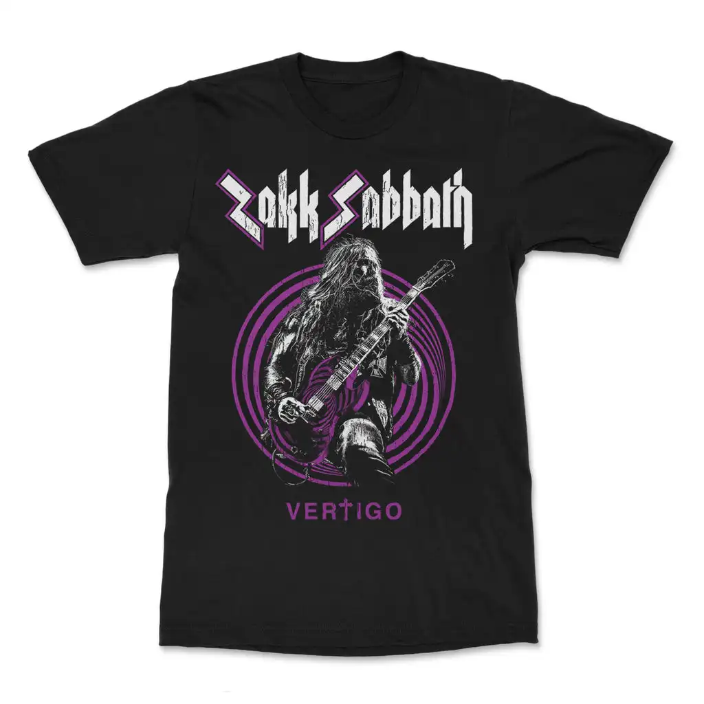Hot Zakk Sabbath Band Graphic Cotton T-shirt Unisex Summer Short Sleeve Fashion Brand Tee Luxury Casual Vintage Tees