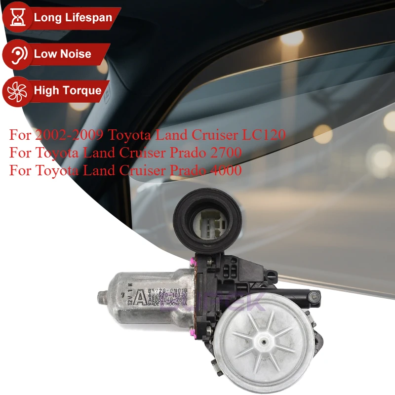 

BUPEK Car Power Window Motor for Toyota Land Cruiser LC120 Prado 2700 4000 Electric Glass Regulator High Quality Genuine Parts
