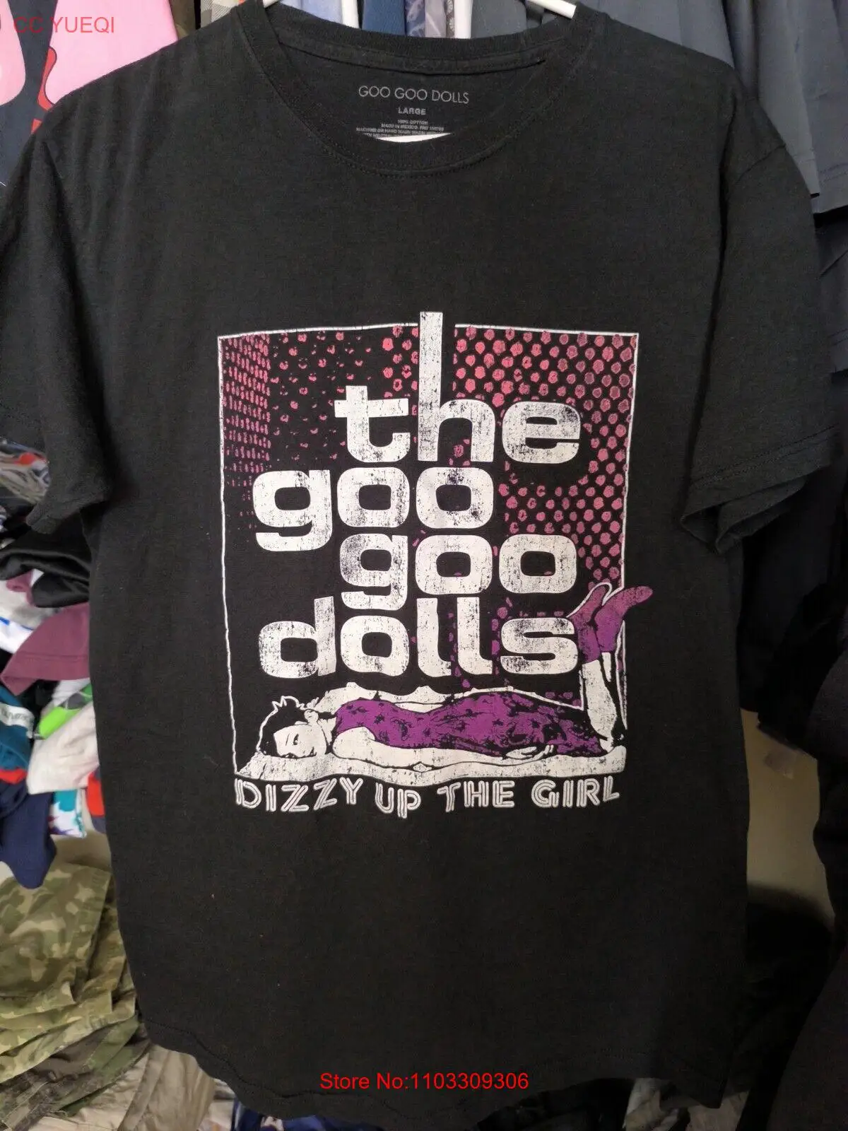 Goo goo куклы dizzy up the girl альбом Чехол слайдер Бродвей большая унисекс рубашка