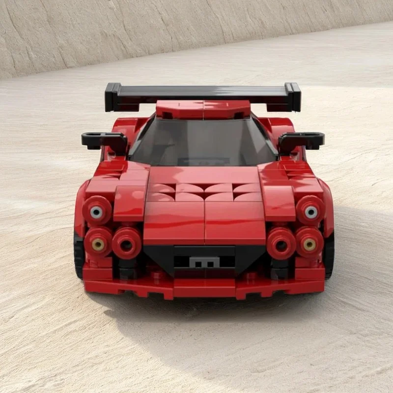 

357PCS MOC City Champions Super Car Tvr Cerbera Speed 12 Model Technology DIY Assembly Building Blocks Display Birthday Gift Set