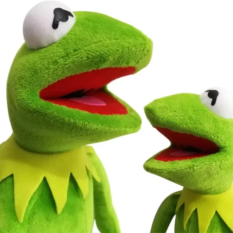 40/60 سنتيمتر كيرميت ألعاب من نسيج مخملي الضفادع دمية محشوة الحيوان لينة دمية محشوة Ventriloquist الأداء الدعائم للبنين بنات هدية عيد ميلاد