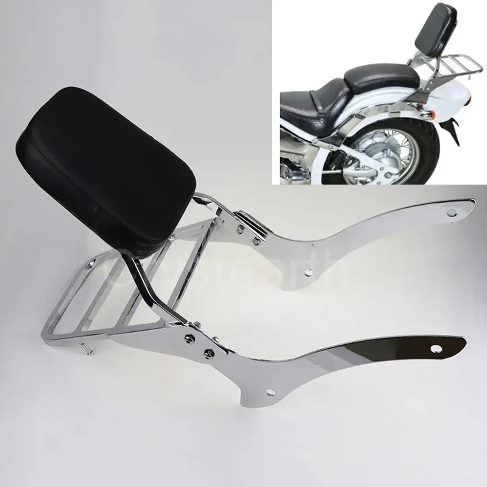 

Спинка мотоцикла Sissy Bar и багажник для Yamaha V-Star/Dragstar XVS 1100 Classic 2000-2011 01 02 03 04 05 06 07 08 09 10