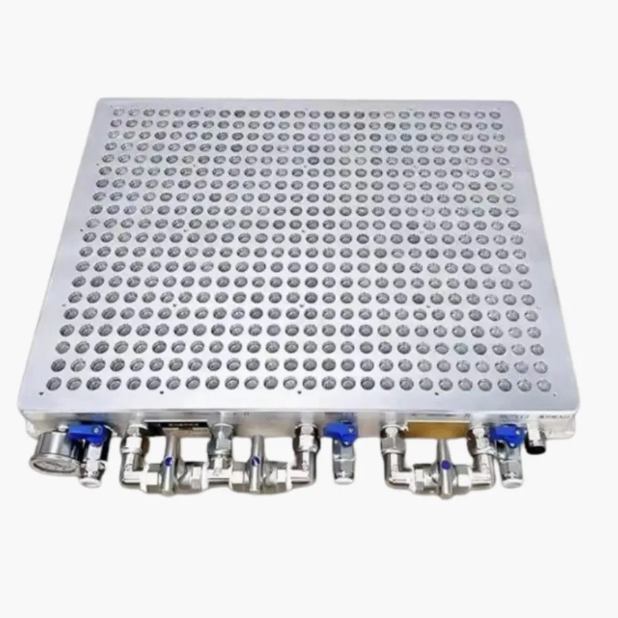 Porous vacuum suction cup CNC industrial non sealing strip strong multi-point adsorption isolation anti blocking type