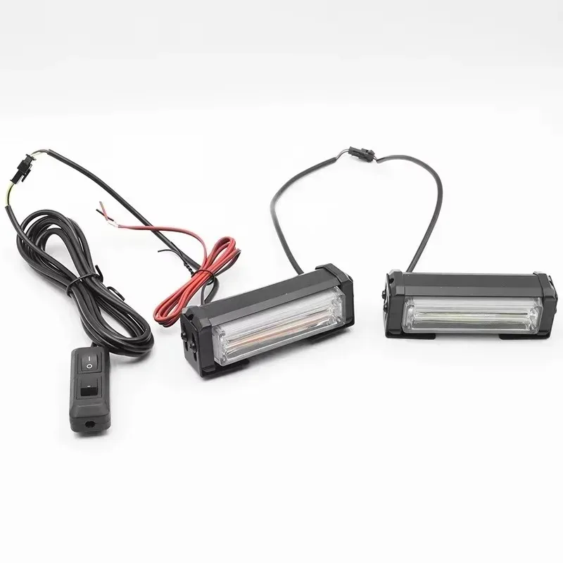 

1pair 12V Truck Side Light for Popular LED Emergency Beacon Warning Hazard Flash Lamp Grille Lamp Bar Car Trailer Pickup
