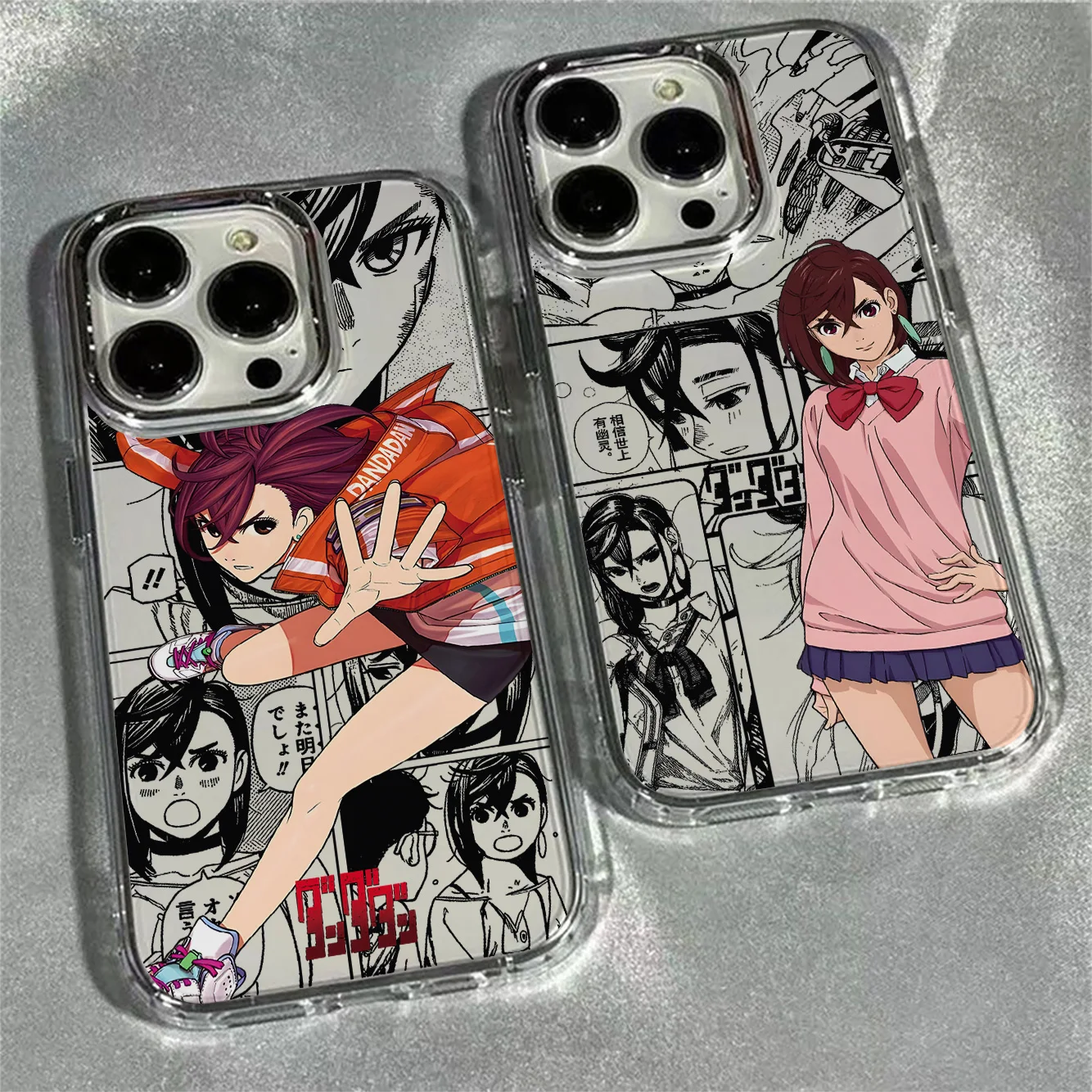 حافظة لهاتف آيفون 17 16e 16 15 14 13 12 11 mini Pro Max X XR XSMAX 8 7 Air Plus Anime Hot Dandadan غطاء ناعم شفاف