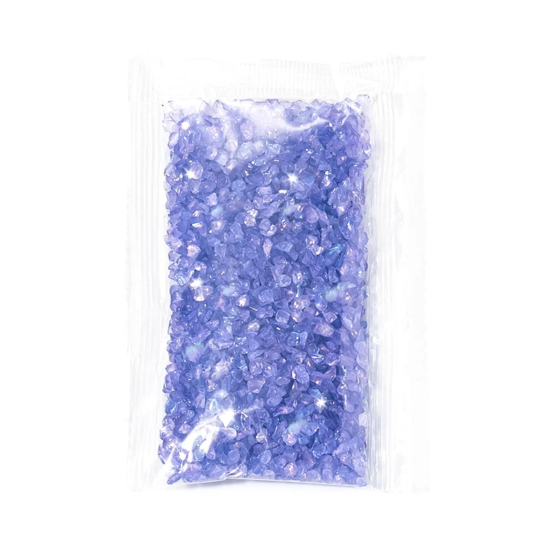 30 جرام ثلاثية الأبعاد الزجاج غير النظامية سحق حجر كريستال الحصى مسمار الفن السحر لتقوم بها بنفسك راتنجات الايبوكسي الديكور مانيكير حجر الراين اكسسوارات