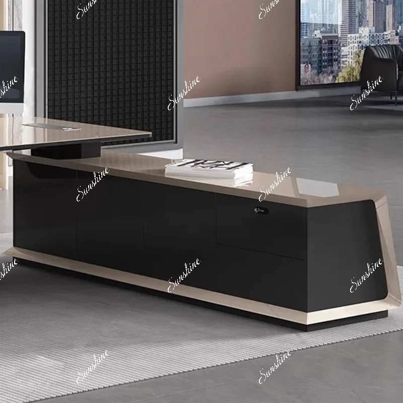 Modern Computer Office Desk Conference Storage Executive Standing Office Desk Display Crafts Mesa Ordenador Trendy