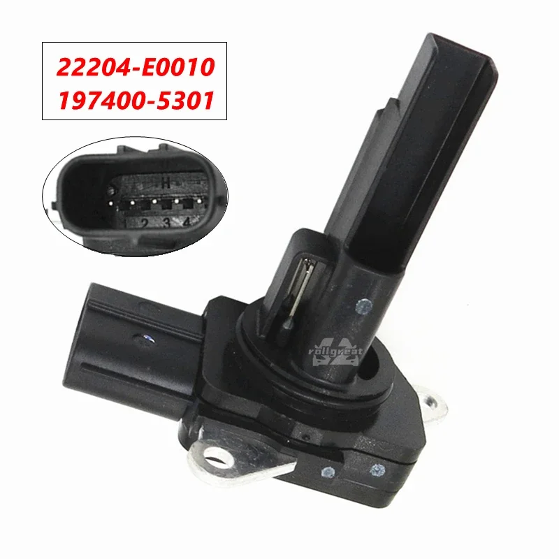22204-E0010 197400-5301 Mass Air Flow Meter MAF Sensor For Toyota Hilux Land Cruiser Hiace Dyna Coaster 1974005301 22204E0010