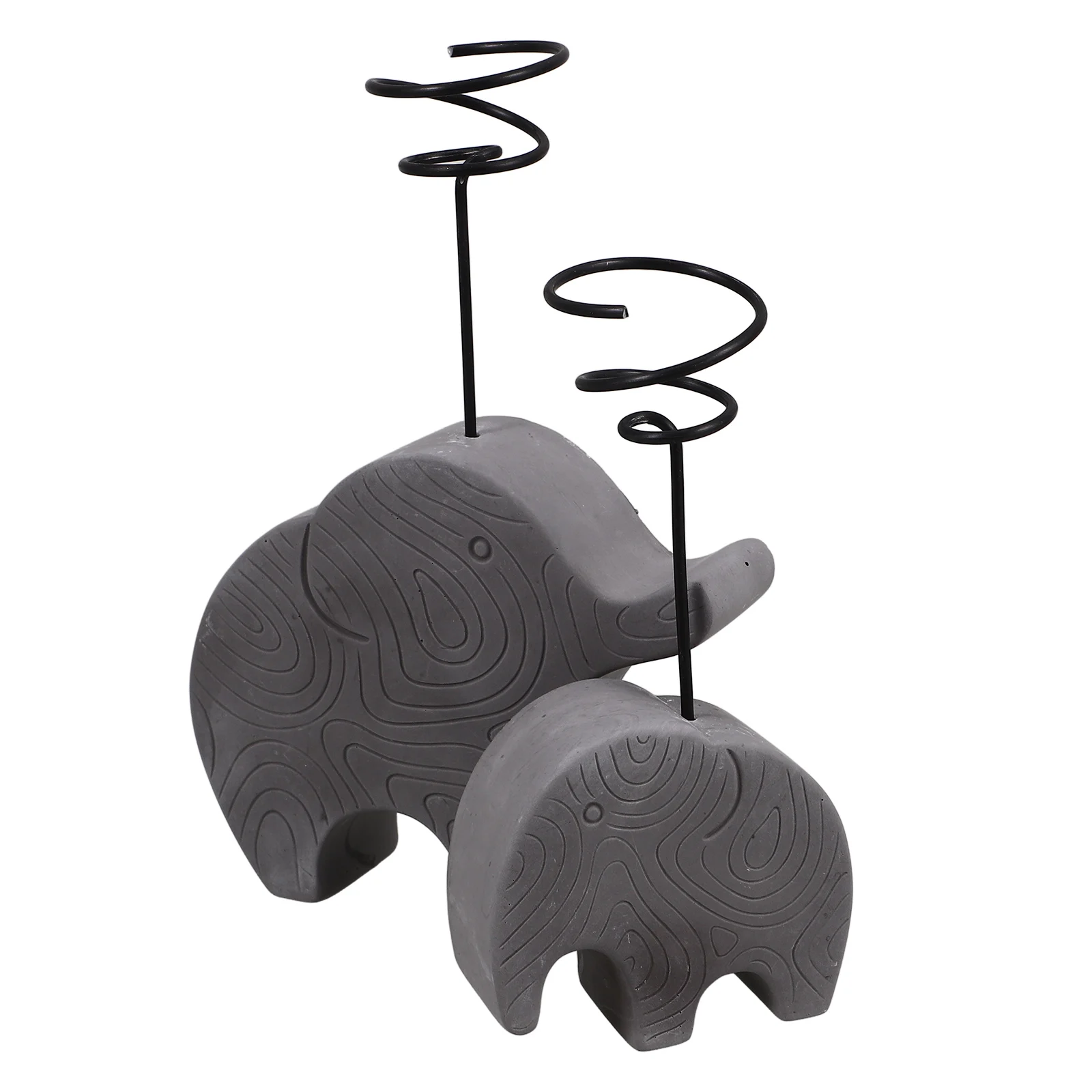 

2pcs Cement Flower Pot Stand Air Plant Holder Desktop Display Rack Home Office Garden Supplies Creative Ornament Small Plant