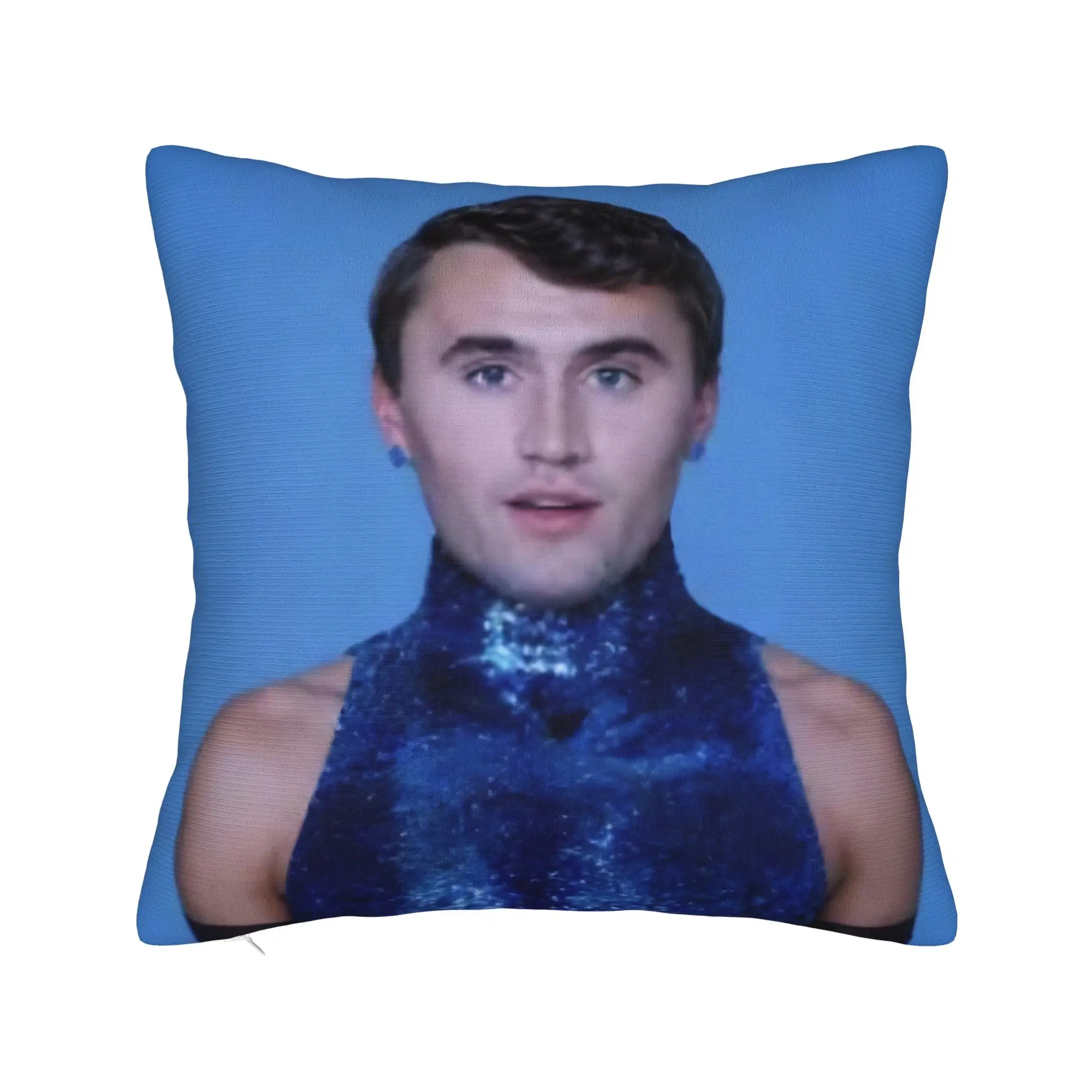 Decorative Pillow Cover Charlie Kirk Funny Meme  Accessories Chair  Pillow Case Cover Zippered Multi-Size
