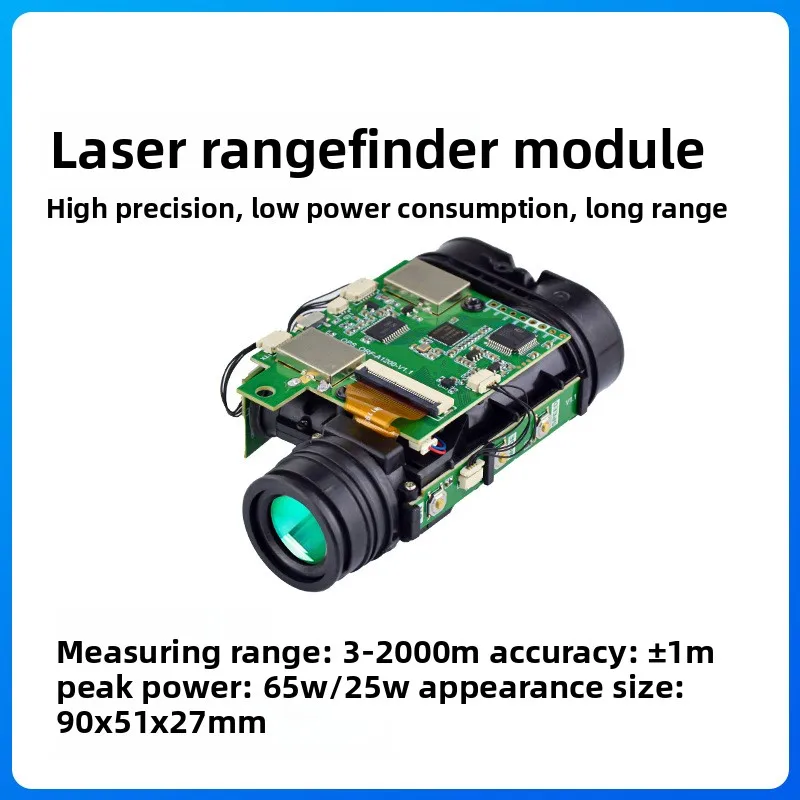 2000mHandheld Long-Distance Outdoor Rangefinder Telescope Module TOFLaser Rangefinder Module